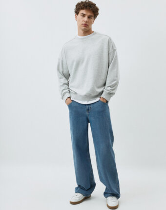 Свитшот OVERSIZE FIT из футера мужчинам