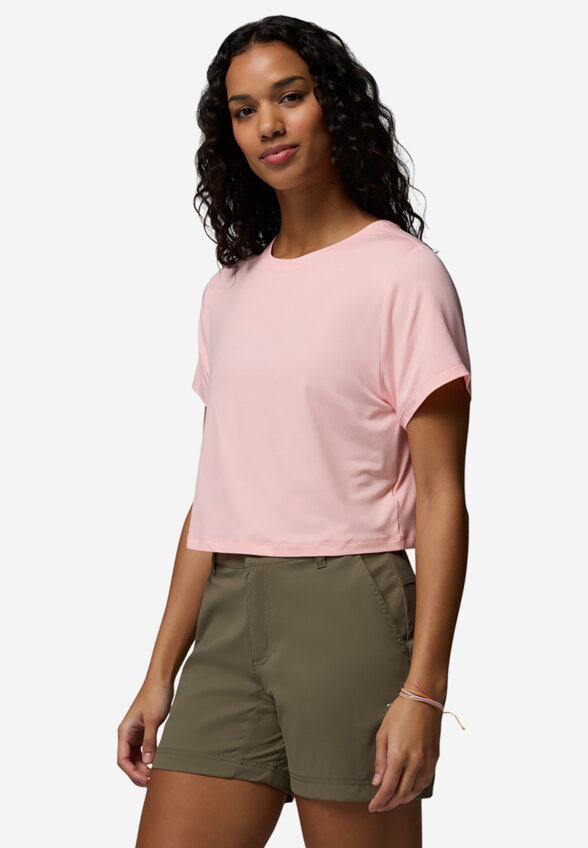 Футболка женская Columbia Parsons Point SS Tee, Розовый