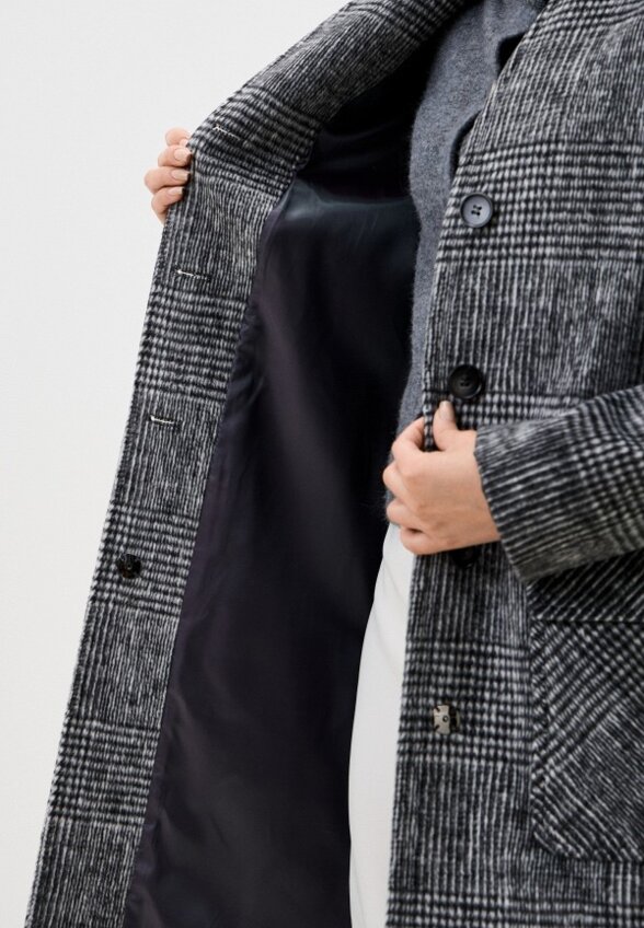 Пальто-кокон Снежная Королева