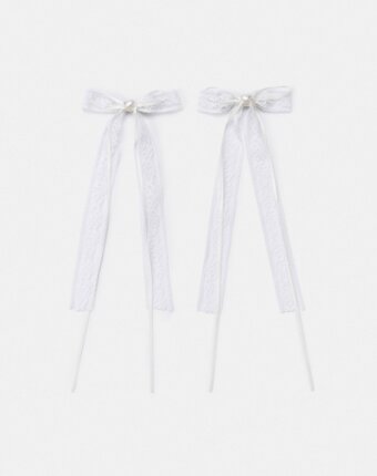 Набор заколок с бантиками для девочек, 2 шт. детям