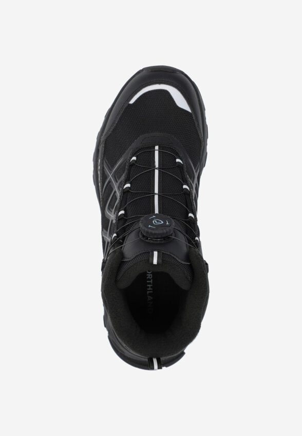 Ботинки для мальчиков Northland Fly Hiker Jr Mid Boa, Черный