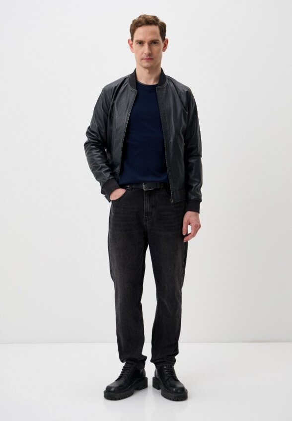 Куртка кожаная Urban Fashion for Men