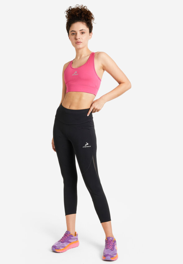 Топ бра спортивный Demix ActiveMove Essentials Longline, Розовый