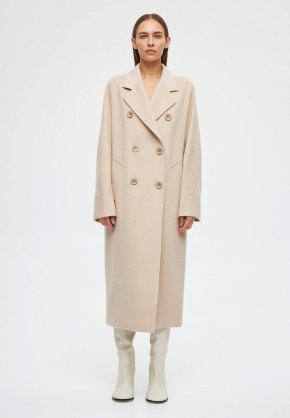 Пальто двубортное Prav.da