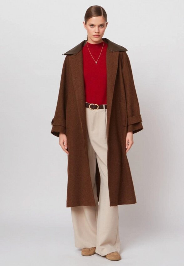 Пальто однобортное Vittoria Vicci