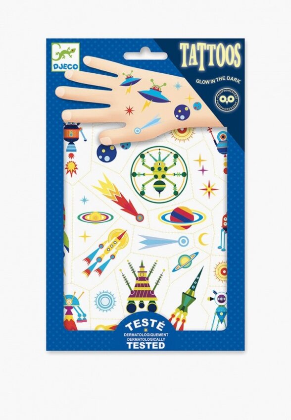 Временные татуировки Djeco