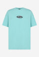 Футболка мужская оверсайз Quiksilver Global Heat, Голубой8  - превью