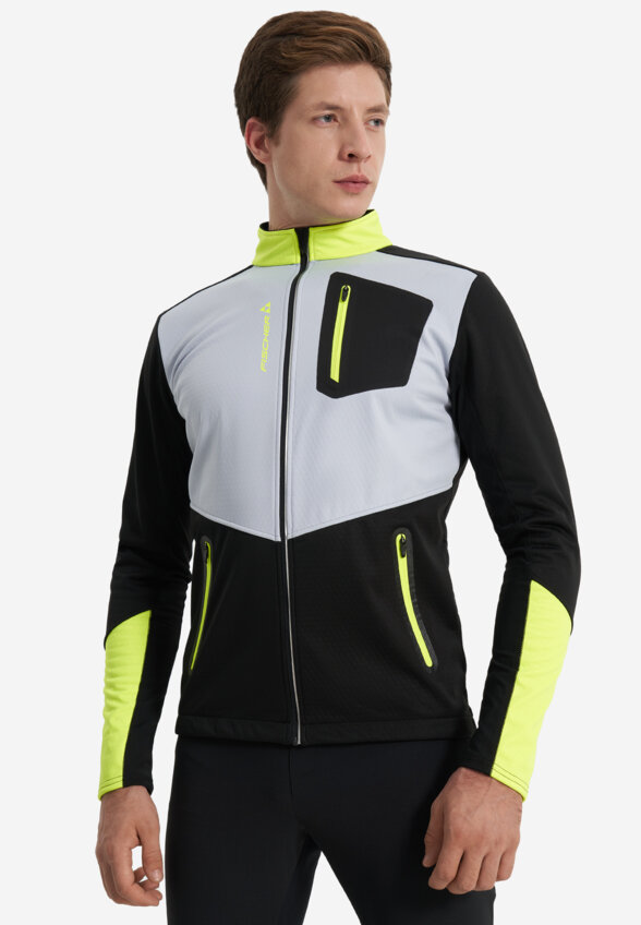 Куртка для беговых лыж мужская Fischer, Черный