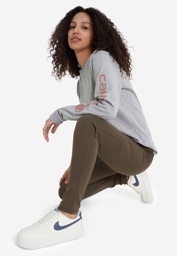 Брюки женские Carhartt Force Lightweight Utility, Коричневый