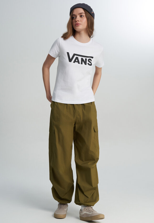 Футболка женская Vans Flying V Crew, Белый