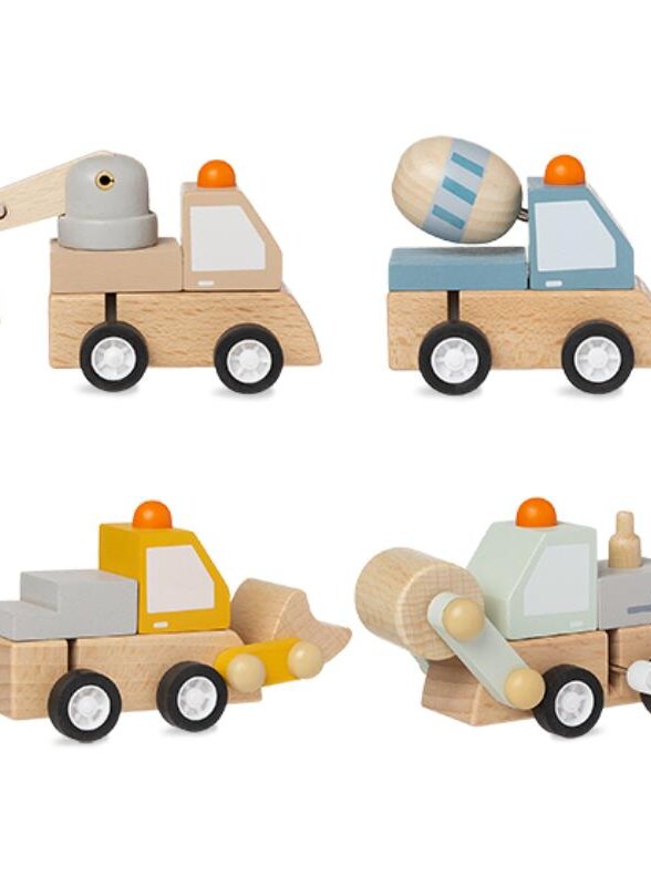 Набор игрушечной заводной строительной техники LUKNO