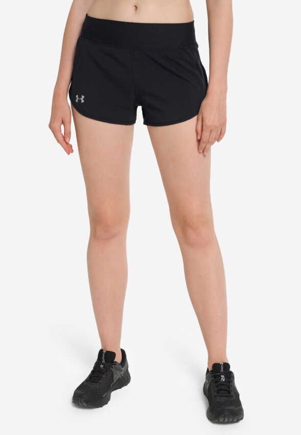 Шорты женские Under Armour Run Speedpocket, Черный