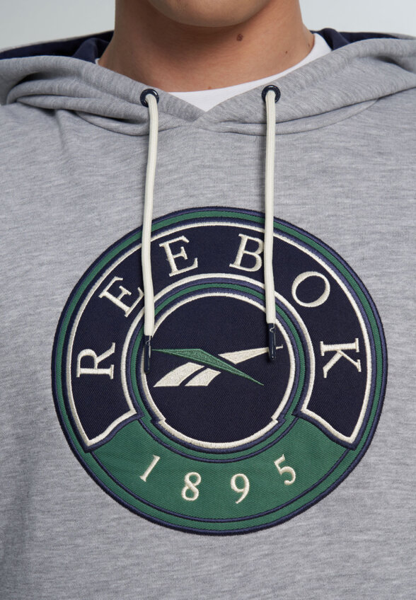 Худи мужское Reebok, Серый