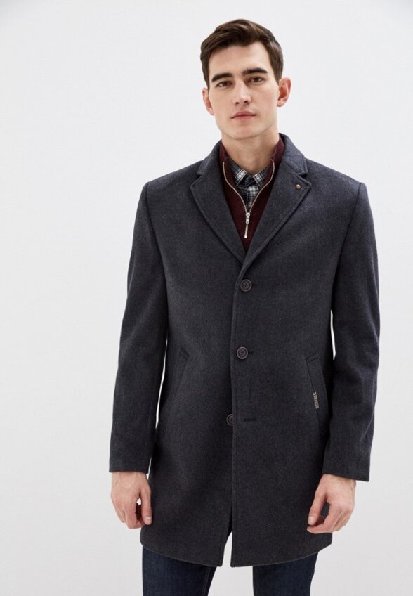 Пальто однобортное Bazioni