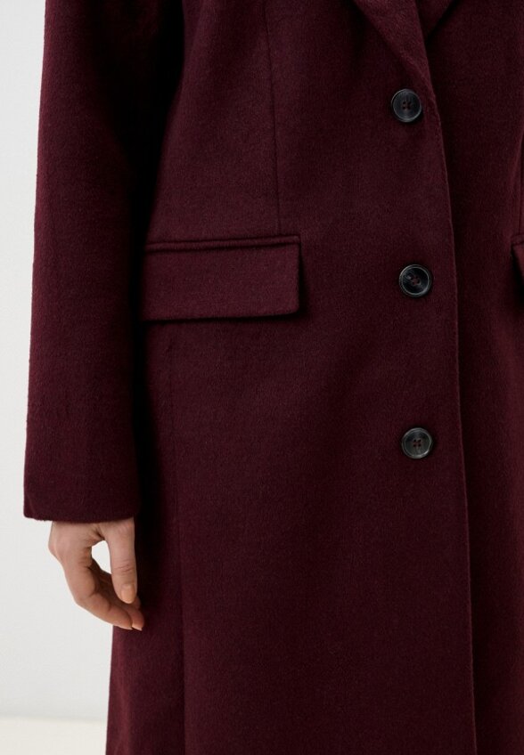 Пальто однобортное Calliope