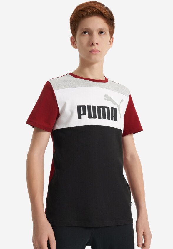 Футболка для мальчиков PUMA ESS+ Block, Красный
