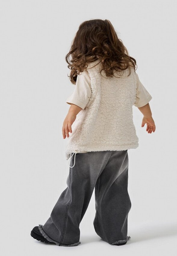 Жилет меховой Happy Baby