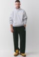 Свитшот Oversize fit с воротником5  - превью