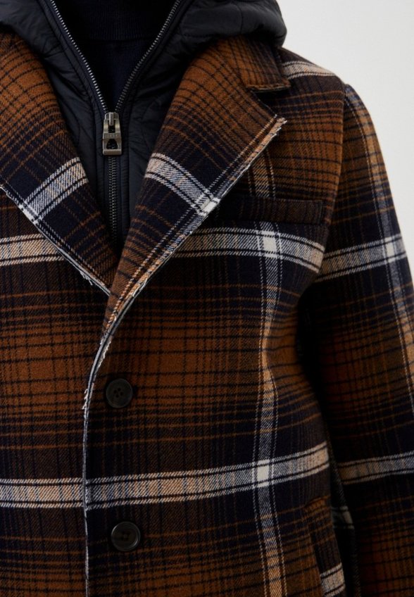 Пальто однобортное Indicode Jeans