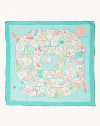 Hermes Silk Scarf женщинам