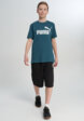 Футболка для мальчиков PUMA Ess No. 1 Logo, Зеленый4  - превью