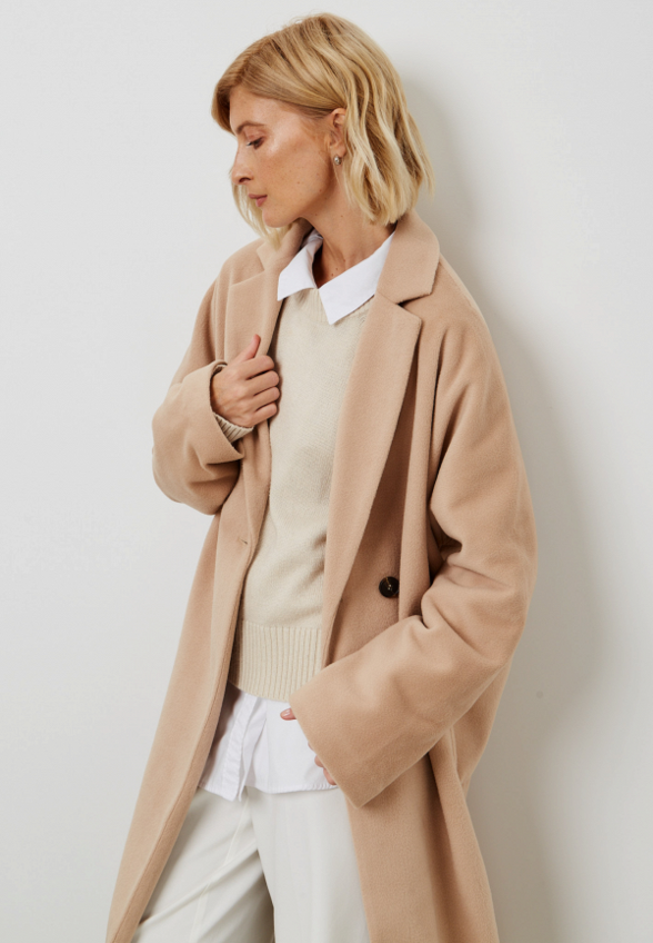 Пальто-кокон Martlet