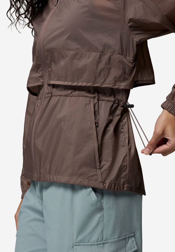 Ветровка женская Columbia Willow Sky Windbreaker, Коричневый