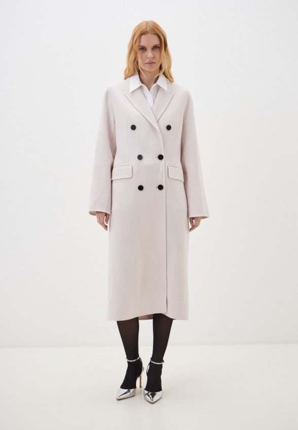 Пальто двубортное Lusio