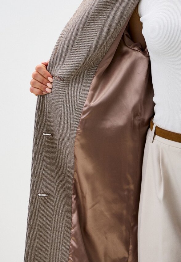 Пальто однобортное Ovelli