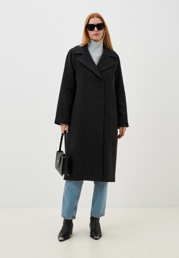 Пальто двубортное Rozhkova