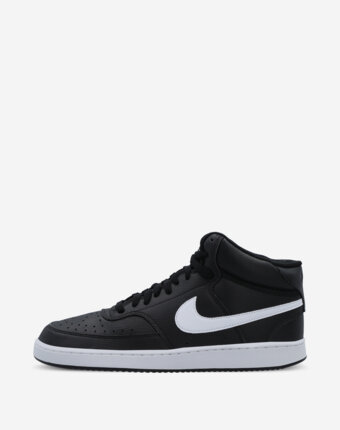 Кеды мужские Nike Court Vision Mid Next Nature, Черный женщинам