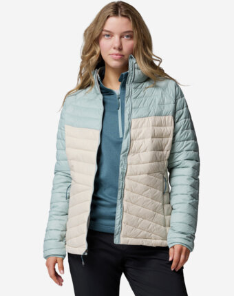 Ультралегкий пуховик женский Columbia Powder Pass Jacket, Бежевый женщинам