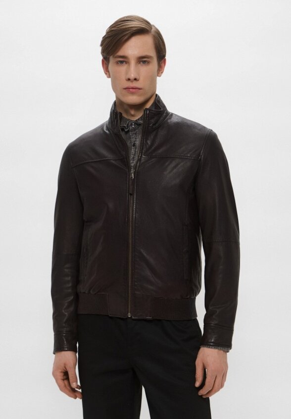 Куртка кожаная Blouson