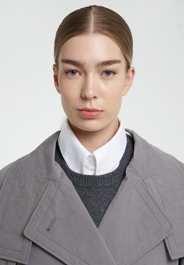 Пальто двубортное Low Classic