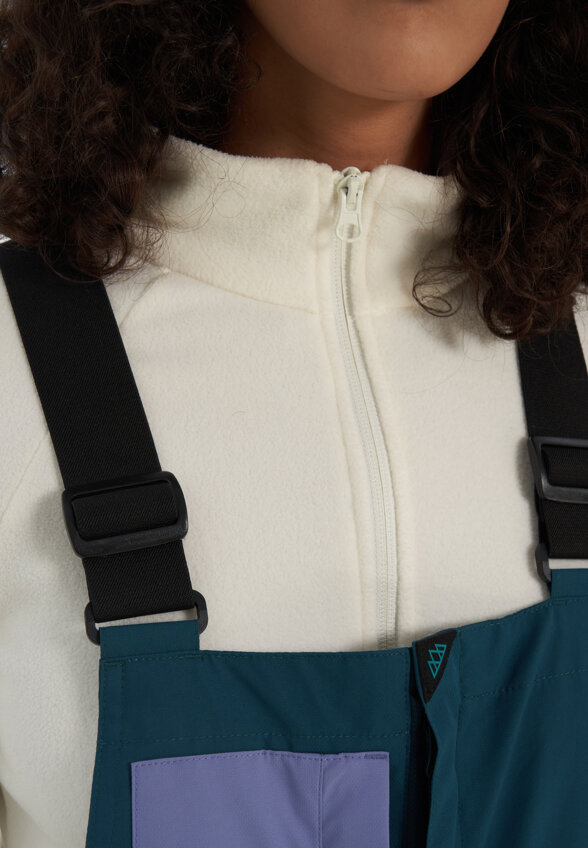 Полукомбинезон сноубордический женский Airblaster Sassy Hot Bib, Зеленый