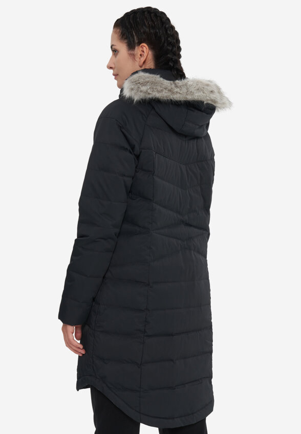 Пуховик женский Columbia Belle Isle II Mid Down Jacket, Черный