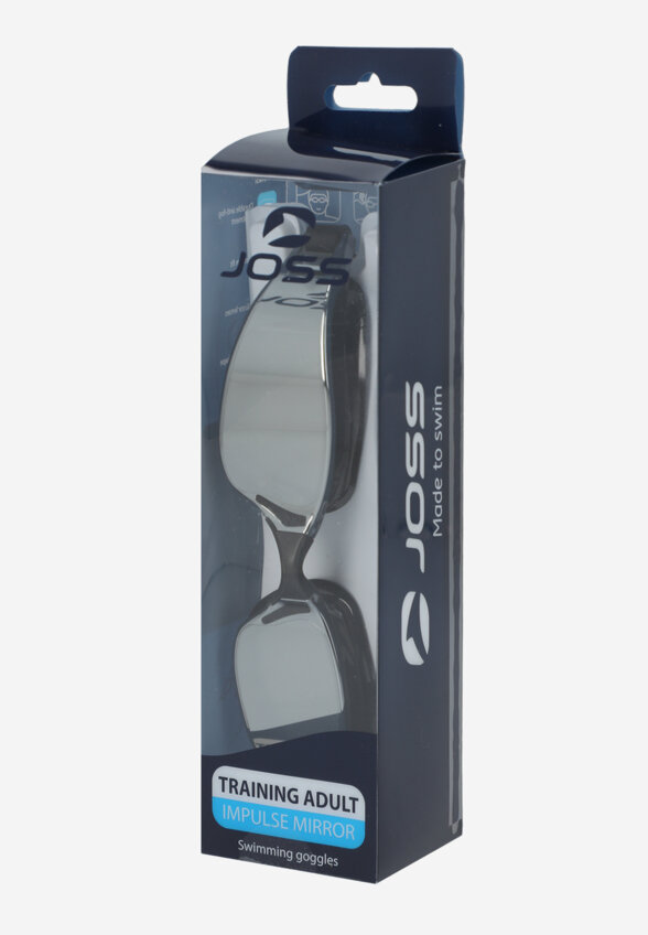 Очки для плавания Joss Impulse Mirror, Черный
