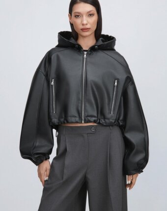 Куртка кожаная Top Top женщинам