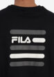 Футболка мужская оверсайз FILA, Черный6  - превью