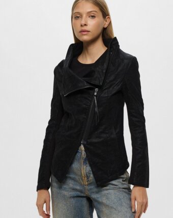 Куртка кожаная H&M женщинам