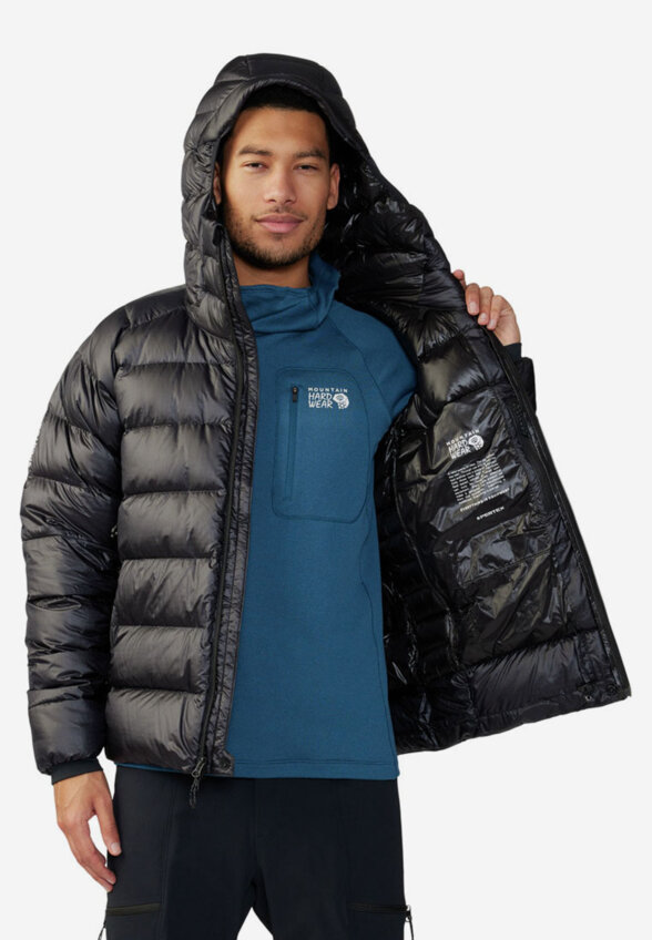 Пуховик мужской Mountain Hardwear Phantom Alpine, Черный