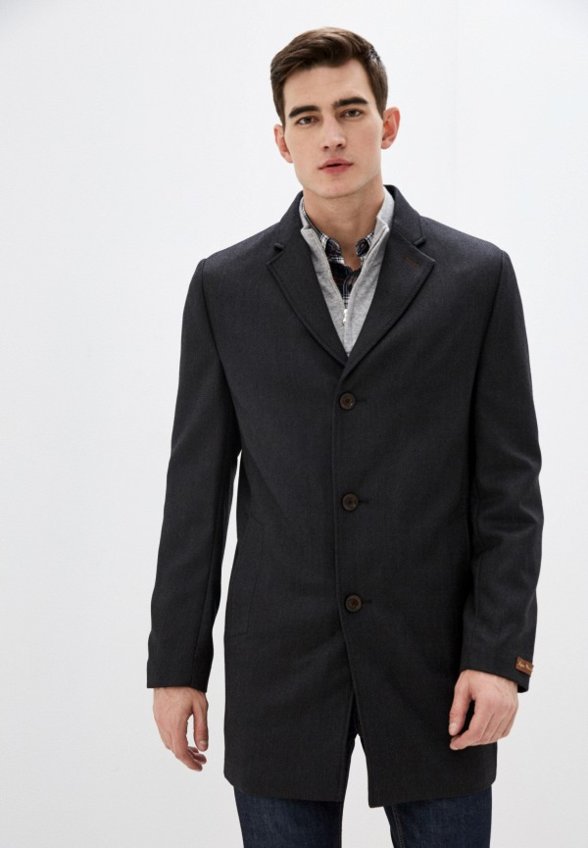 Пальто однобортное Bazioni