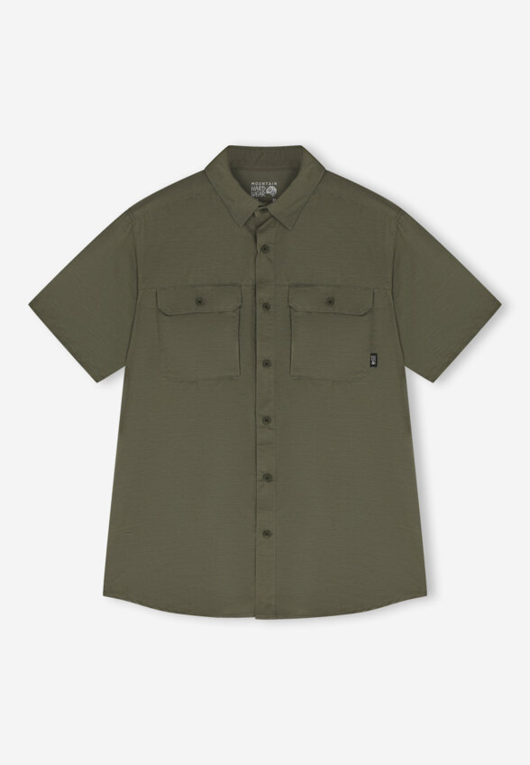 Рубашка с коротким рукавом мужская Mountain Hardwear Canyon Short Sleeve, Зеленый