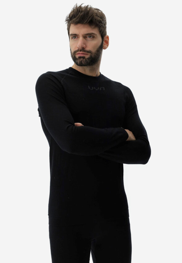 Термобелье верх мужское UYN Fusyon Biotech, Черный