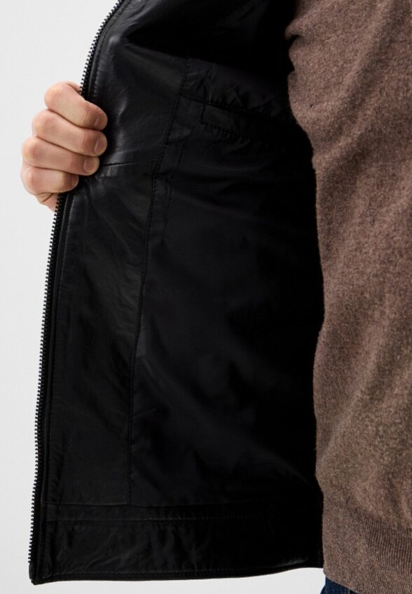 Куртка кожаная Urban Fashion for Men