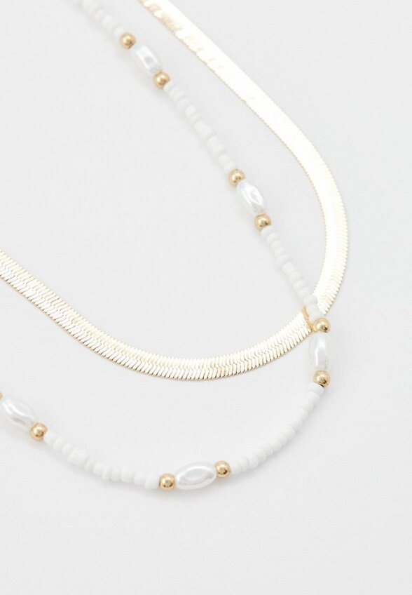 Бусы и цепь Zarina