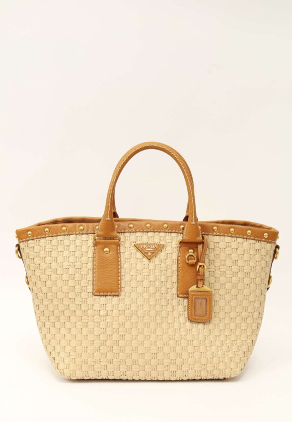 Prada Raffia Bag