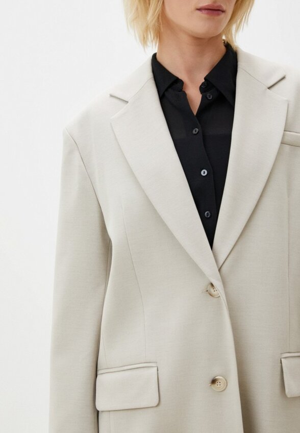 Пальто однобортное Daisyknit