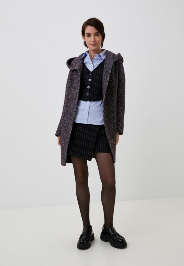 Пальто однобортное Paradox