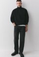 Свитшот Oversize fit с воротником5  - превью